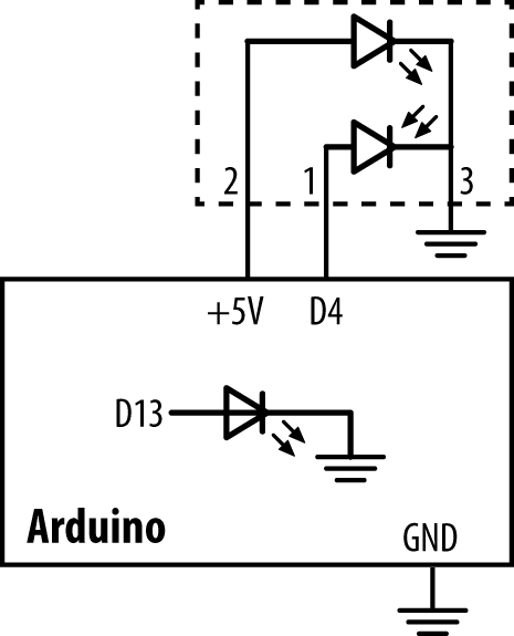 Free wires connected to Arduino with ScrewShield