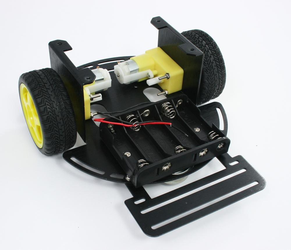 Chassis with Battery Pack Attached