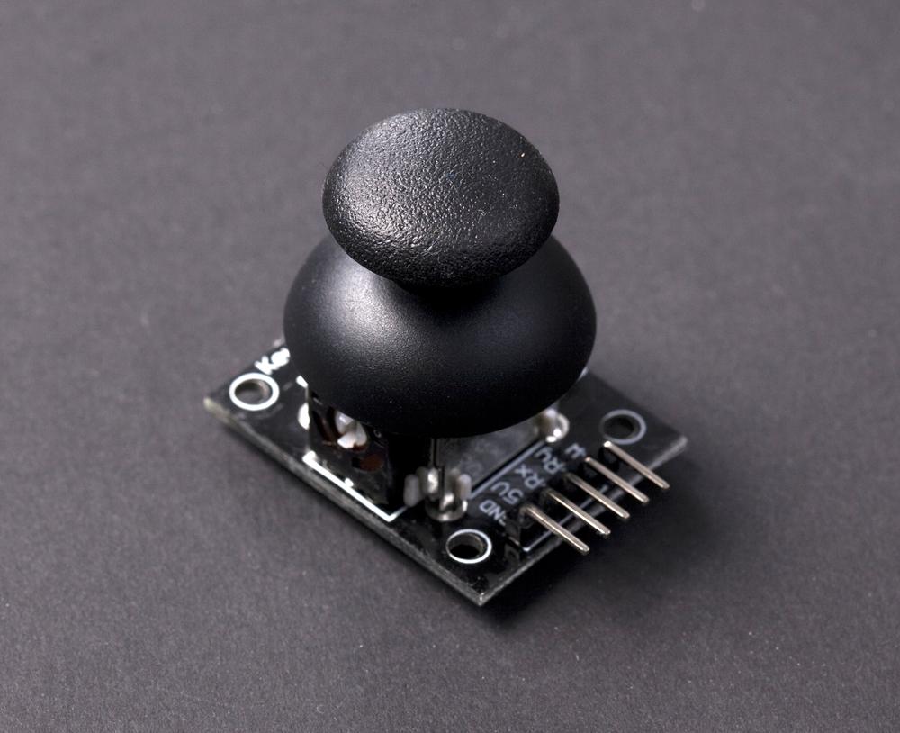 Two-axis thumb joystick