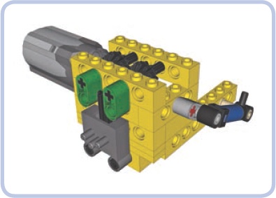 An autovalve uses a sliding worm gear to control a compressor and a pneumatic valve with just one motor.