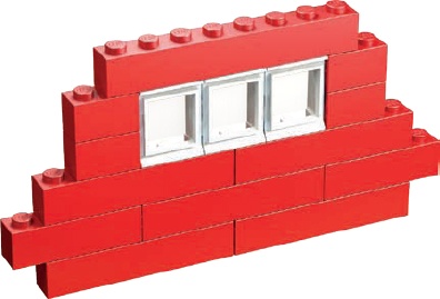 A well-placed brick can keep a wall from collapsing.