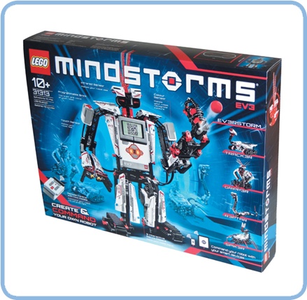 The LEGO MINDSTORMS EV3 set (#31313) contains all of the elements necessary to build the robots in this book.