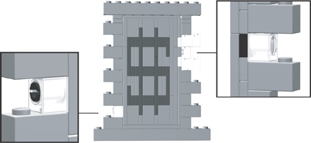 Mixing Technic bricks with regular system parts offers some amazing construction possibilities.