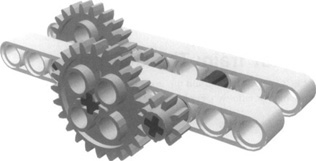 Geartrain with a Resulting Ratio of 1:9