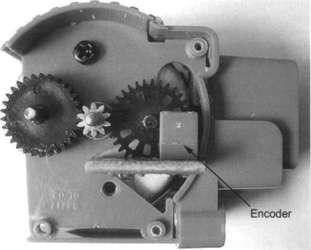 Optical Encoder in NXT Servo Motor