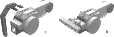 Mounting a Motor with TECHNIC Beams and Pins