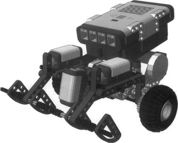 The Differential Drive Equipped for Line Following