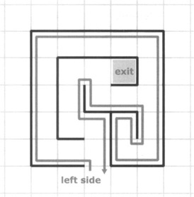 The Exit Is Inside a Maze with Loops