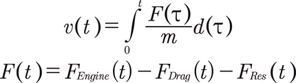 Getting the speed – Newton's laws