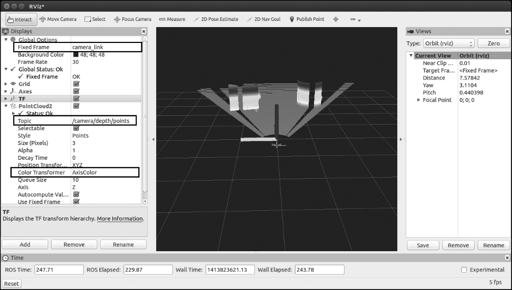 Opening device and Point Cloud generation