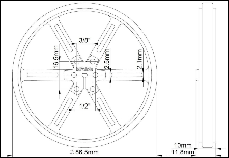 Wheel, motor, and motor clamp design