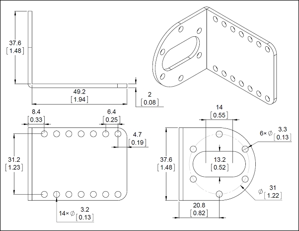 Wheel, motor, and motor clamp design