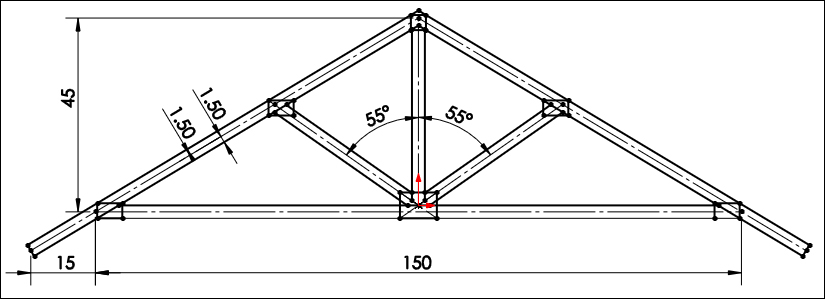 Designing the roof truss