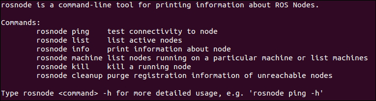 Playing with ROS nodes