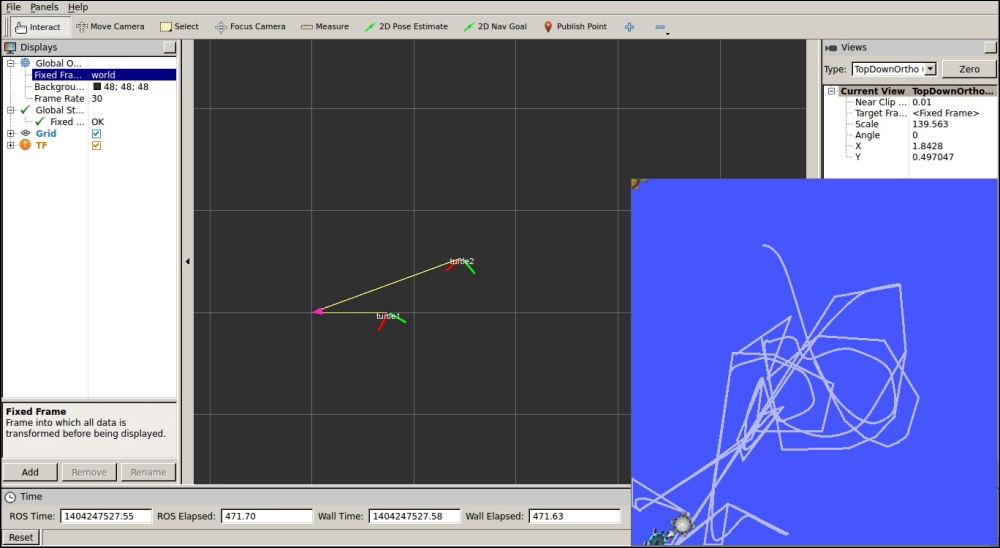 Visualizing frame transformations