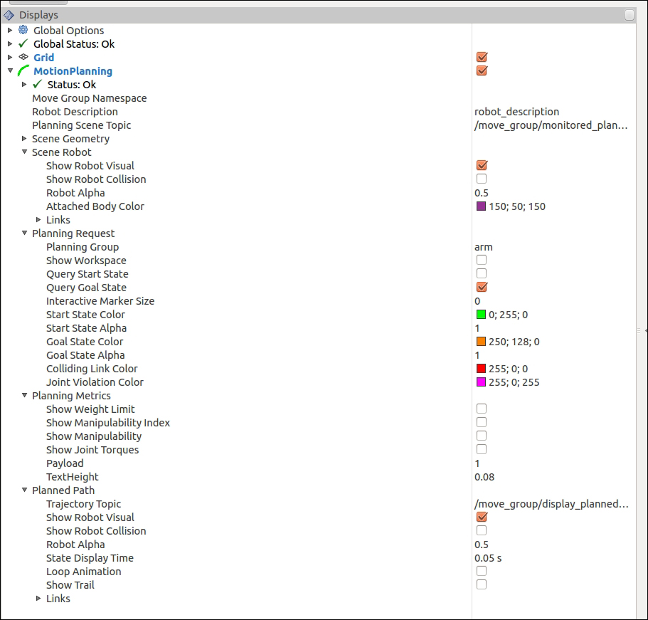 Integration into RViz