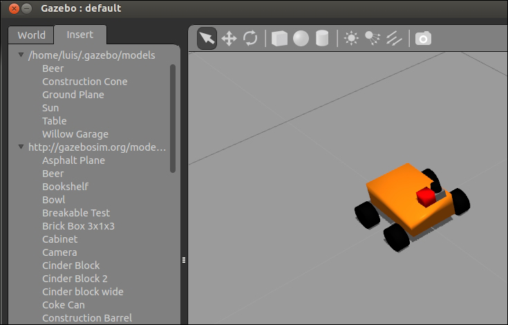 Adding sensors to Gazebo