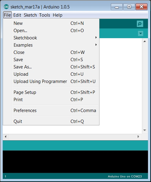 Creating, editing, and saving files on Arduino