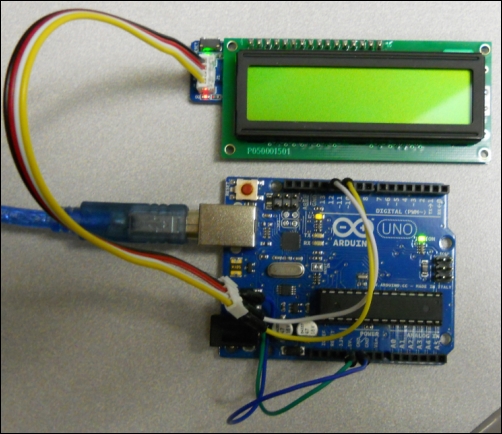 A simple serial display