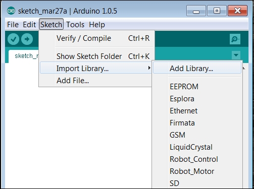 Enabling the serial display in the IDE