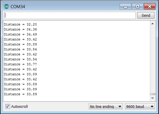 Accessing the IR sensor from the Arduino IDE