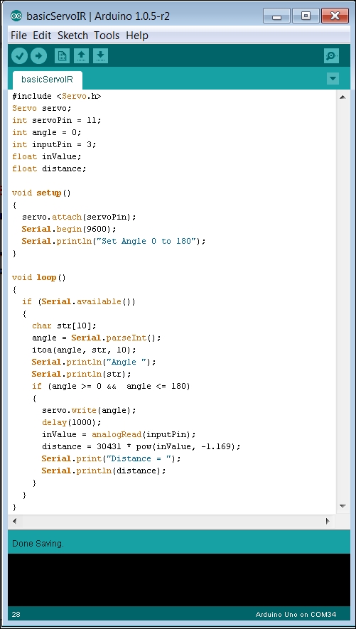 Creating a scanning sensor platform