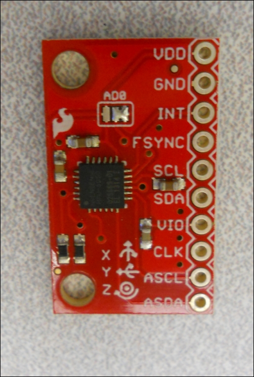 Connecting an accelerometer/gyro to Arduino