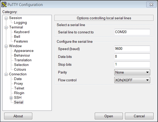 Connecting an XBee interface to Arduino