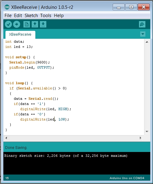 Enabling an XBee interface in the Arduino IDE