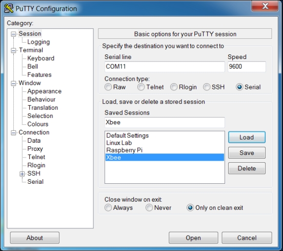 Enabling an XBee interface in the Arduino IDE