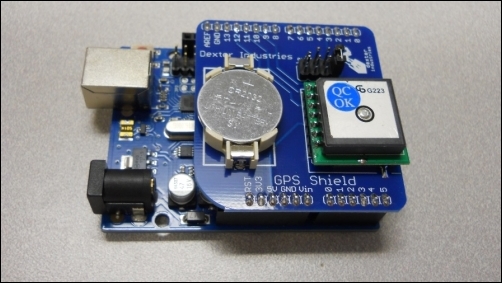 Connecting a GPS shield to Arduino