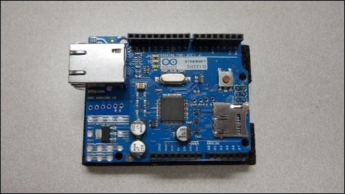 Connecting a LAN shield to Arduino