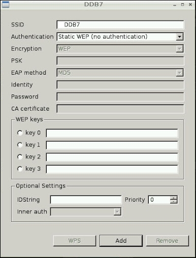 Connecting to a wireless network