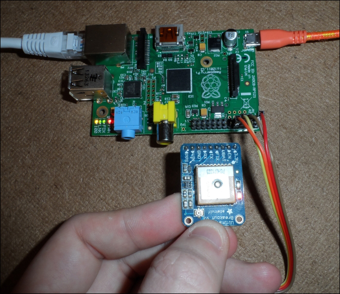 The GPS module