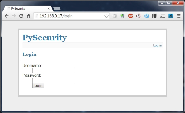 Configuring sensors and alarms