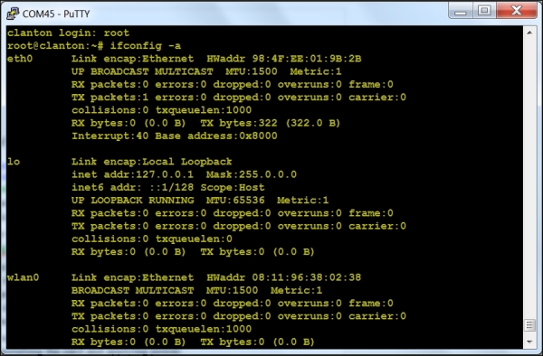 Configuring a Wi-Fi connection on the Galileo