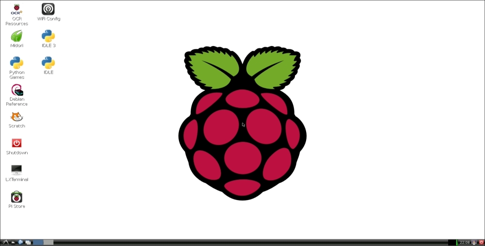 Starting up the Raspberry Pi