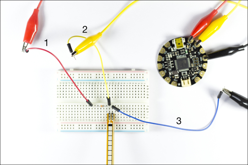 A bend sensor