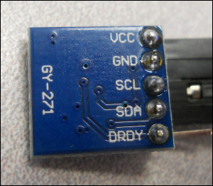 Connecting a digital compass to the Raspberry Pi