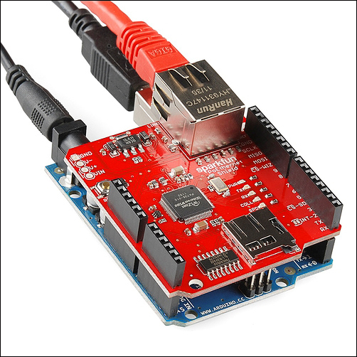 Connecting Arduino Ethernet Shield to the Internet