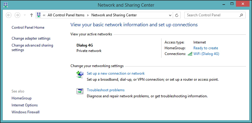 Assigning a static IP address