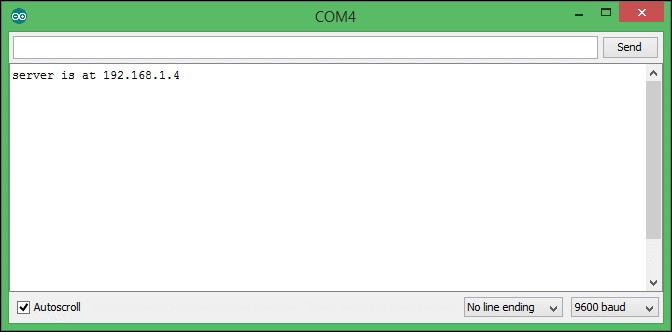 Obtaining an IP address using DHCP