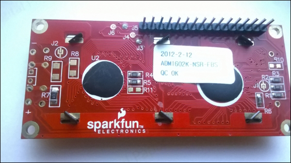 Adding an LCD screen to the water meter