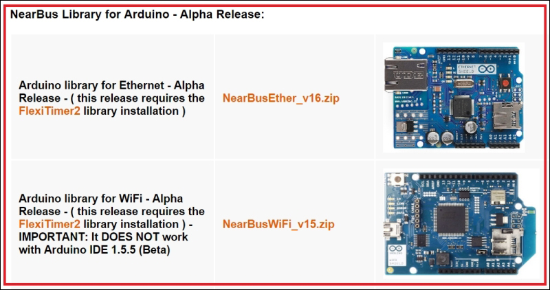 Downloading the NearBus agent