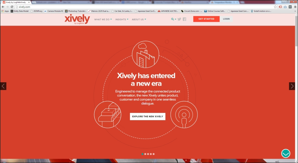 Creating and configuring a Xively account