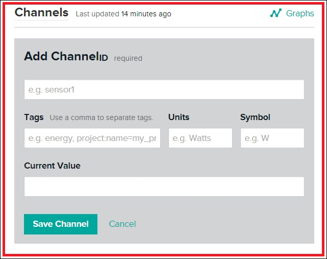 Creating and configuring a Xively account