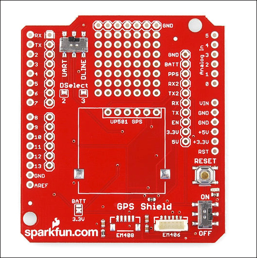 Connecting the Arduino GPS shield with the Arduino Ethernet board