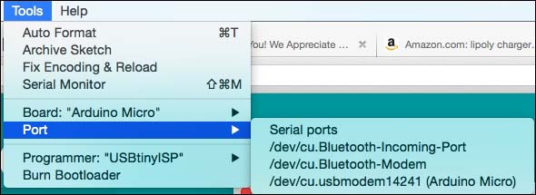 Connecting your Microcontroller and installing Firmata