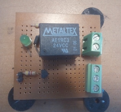 Connecting a relay of 24 DC volts to the Arduino board
