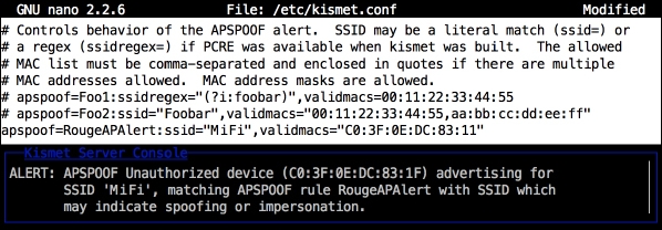 Enabling rogue access point detection